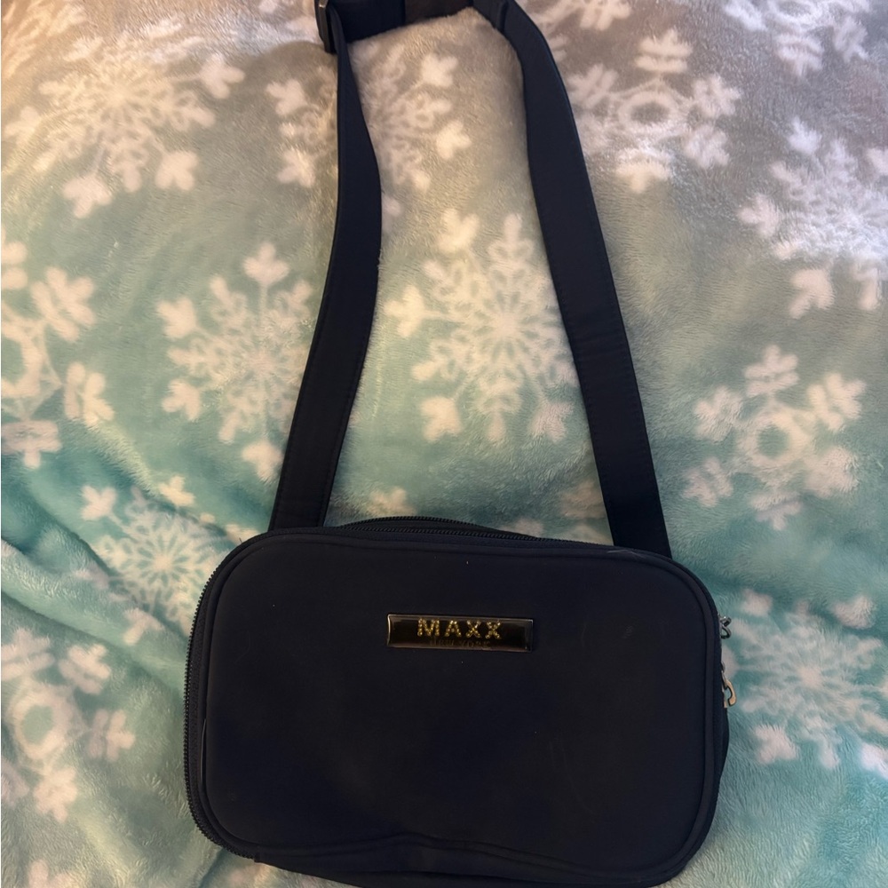 Maxx New York Navy Blue Belt Bag